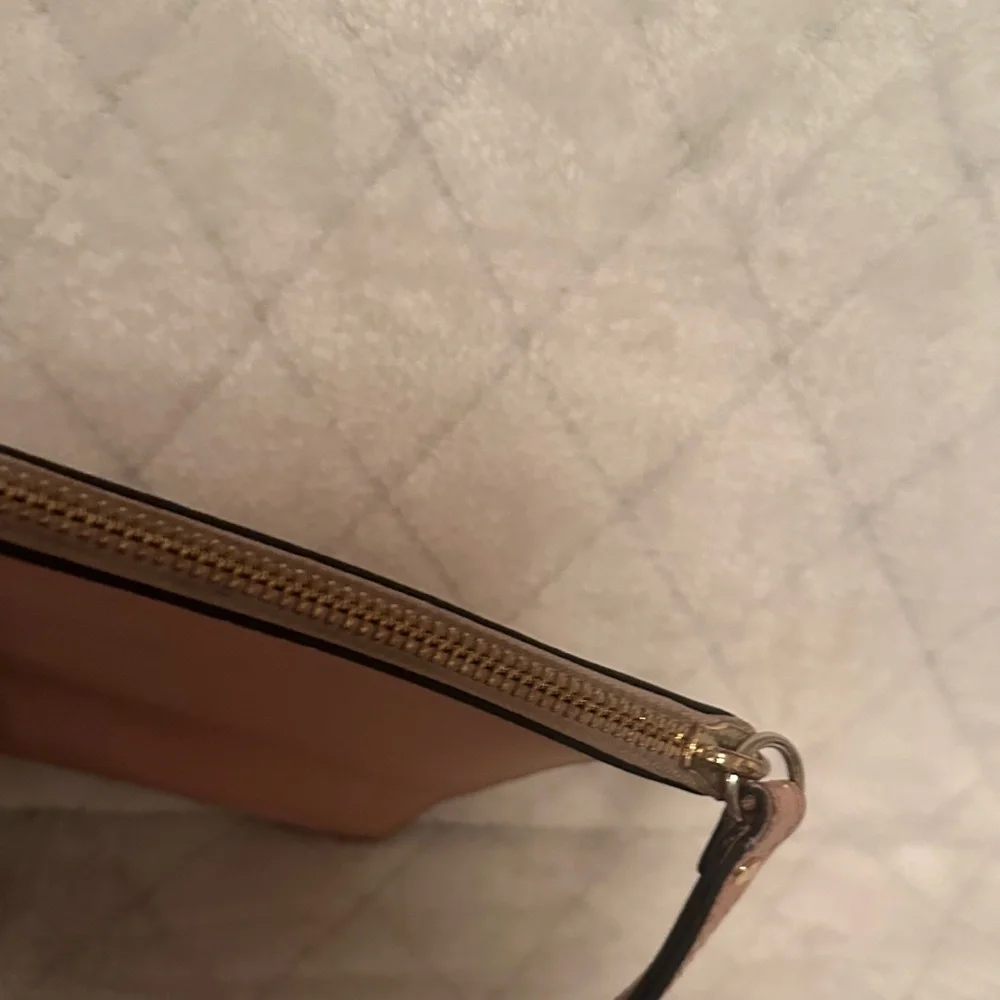 Michael Kors Dusty Pink Studded Leather Wristlet Clutch
